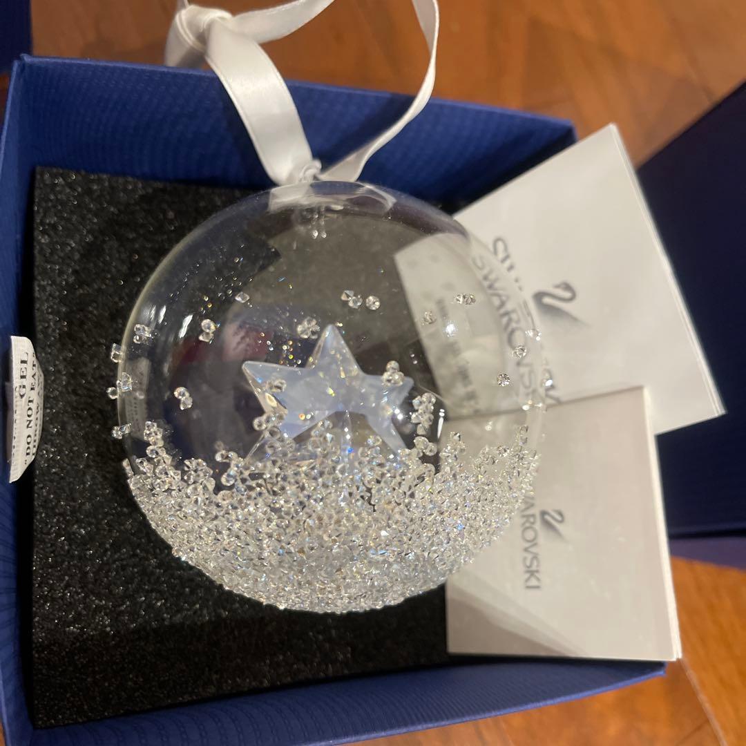 美品⚫︎スワロフスキー　クリスマス　ボール　オーナメント　２０１４