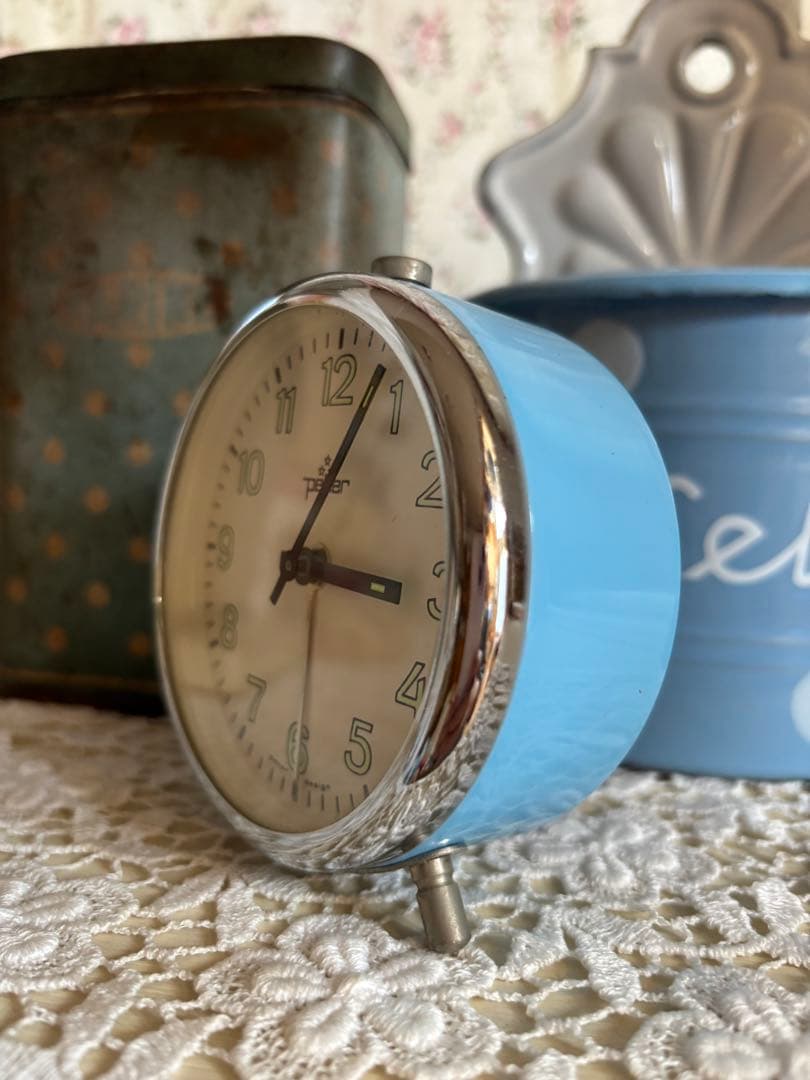 ドイツPeter社　目覚まし時計　アンティーク
