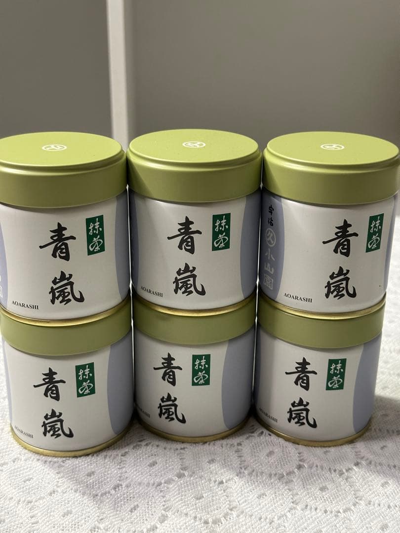 丸久小山園　青嵐 抹茶 40g缶x6個