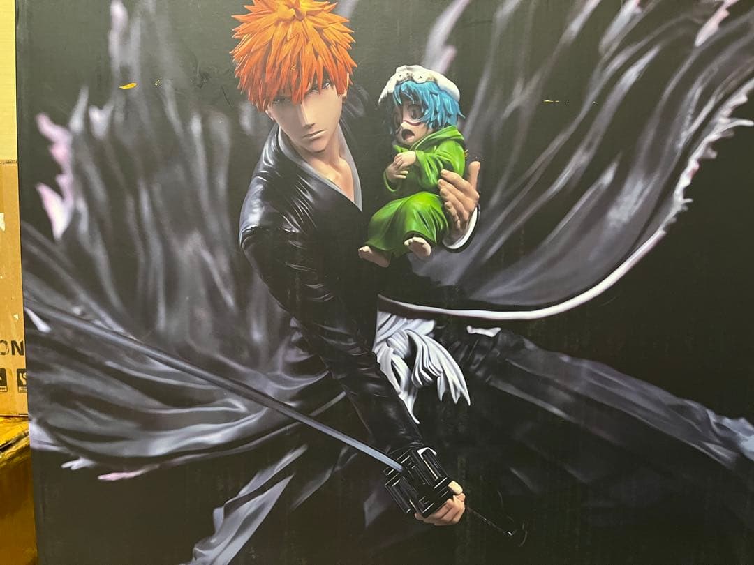 ブリーチ　黒崎一護　ガレージキッド　フィギュア　完成品