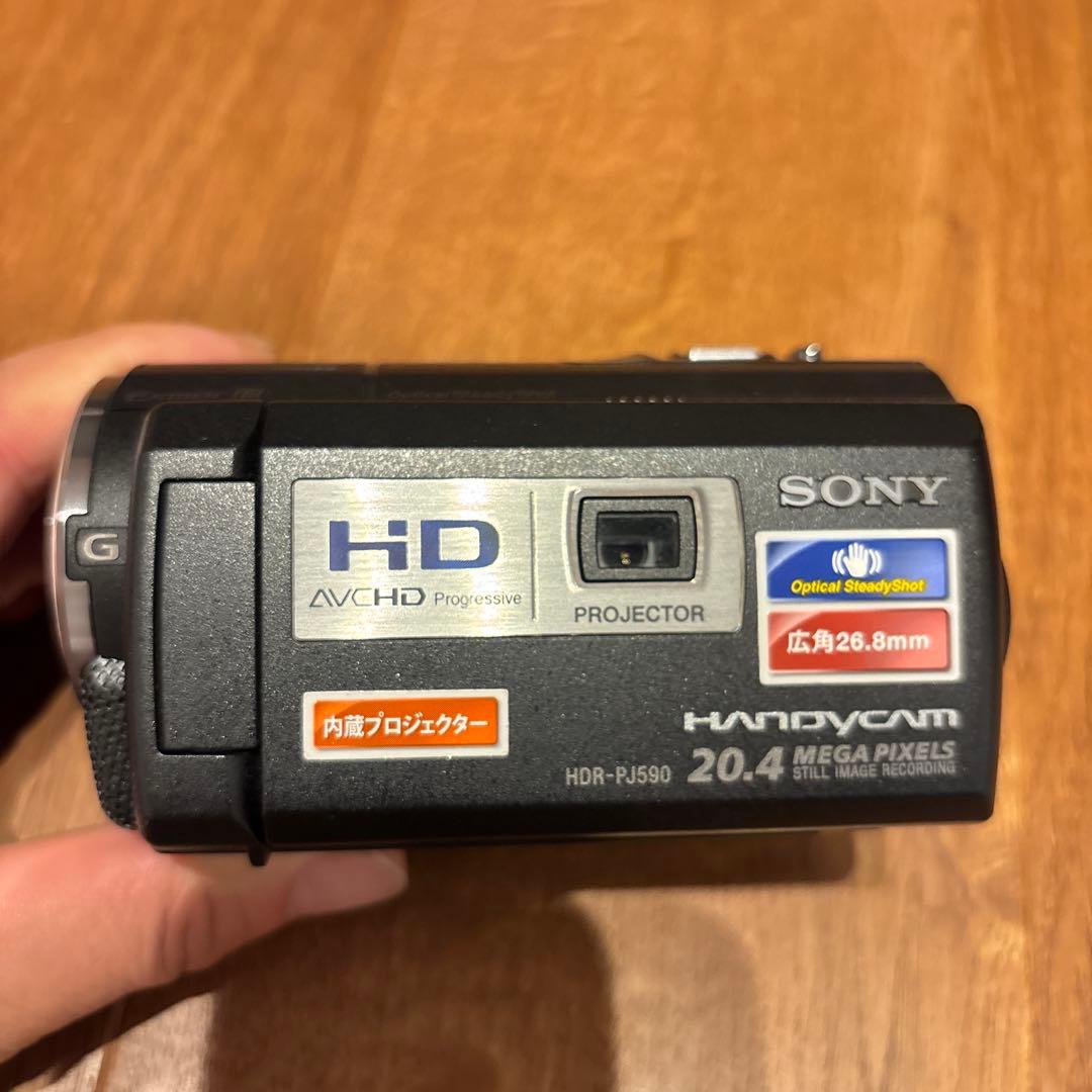 SONY デジタルHDビデオカメラレコーダー HDR-PJ590V