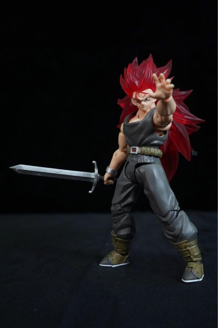 激レア 海外限定s.h.figuartsトランクス 超サイヤ人3 ゴット クリア