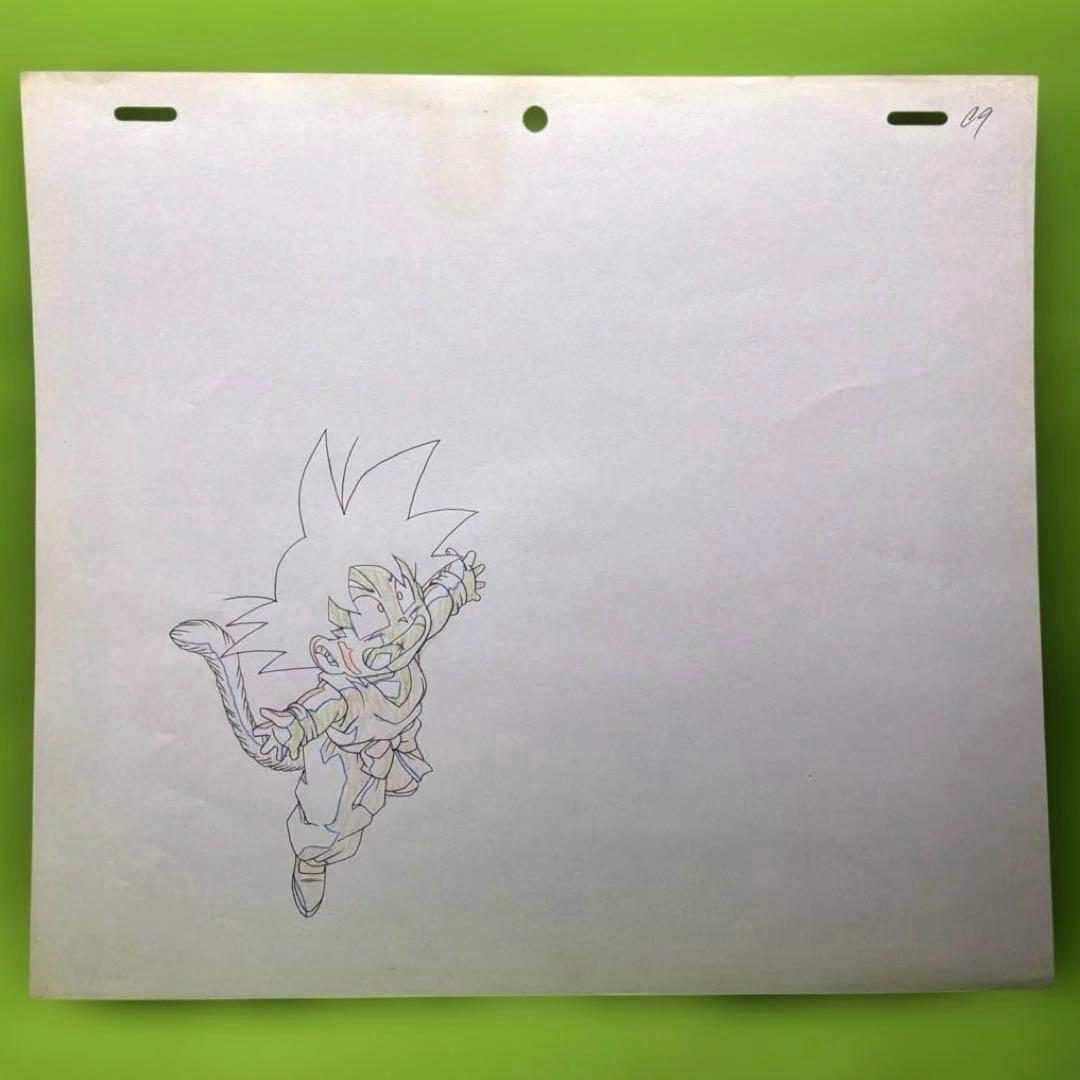 j*い様 映画ドラゴンボール セル画 ブルマと悟空