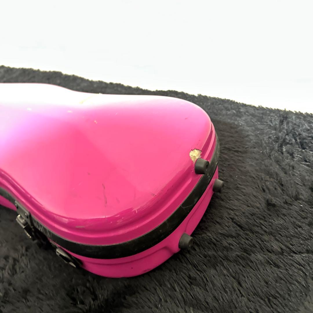 ピンク!! バイオリンケース 4/4サイズ ハードケース フライトケース 頑丈