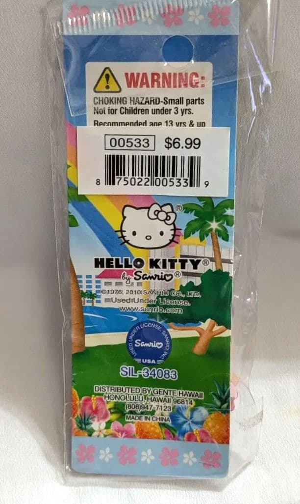 J*_様 日焼けハローキティ ハワイ サングラス　根付　201未開封