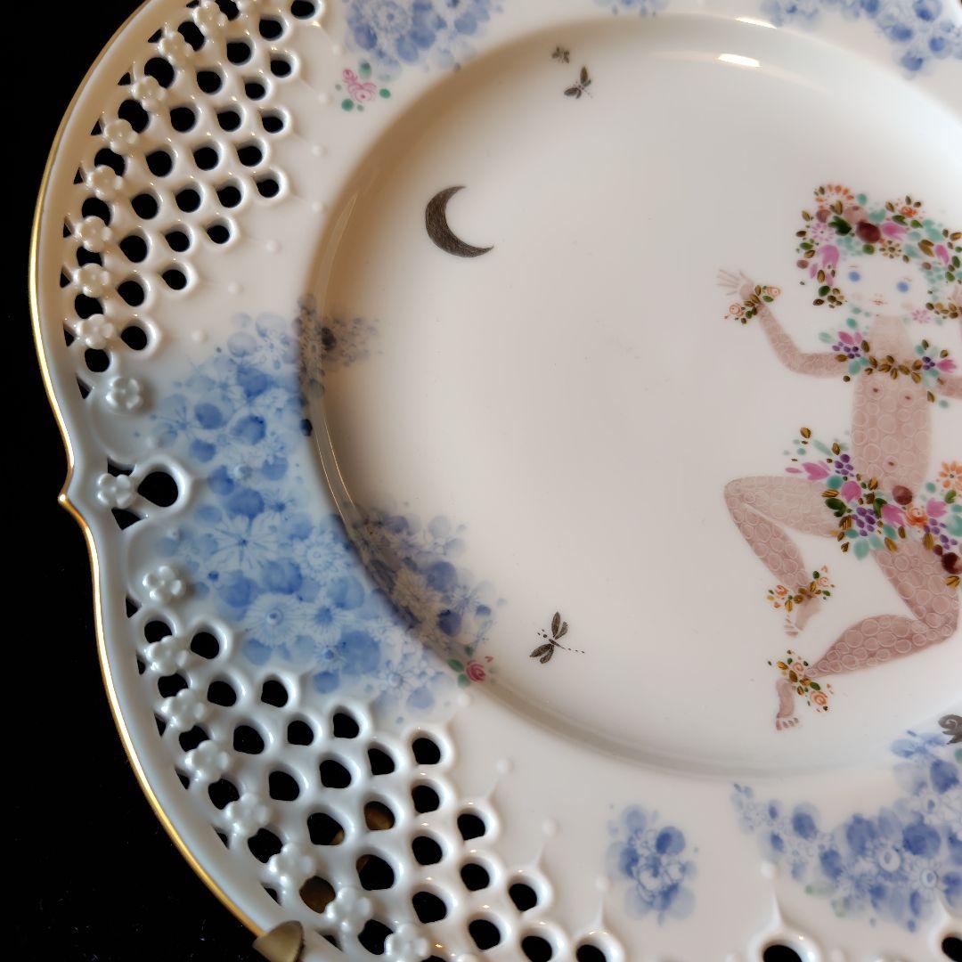 マイセン　真夏の夜の夢 24✕24 9枚目　マイセンマーク有