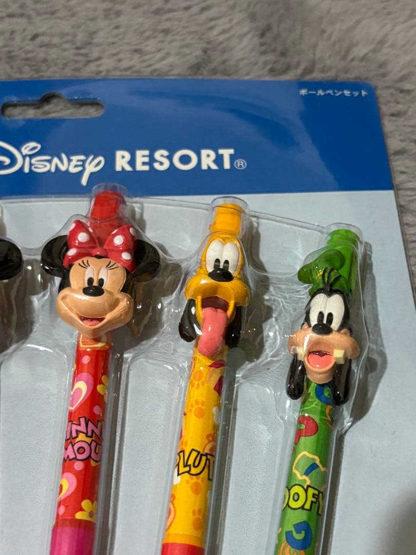 【レトロ】東京ディズニーリゾート ボールペン 6本セット