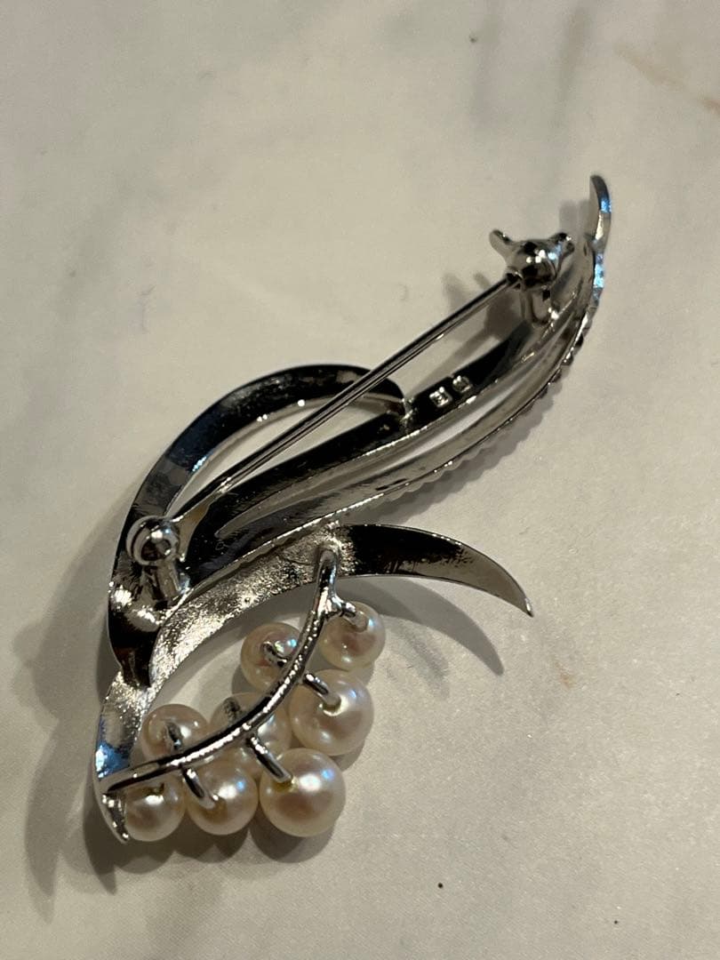 ミキモト mikimoto ブローチ パール