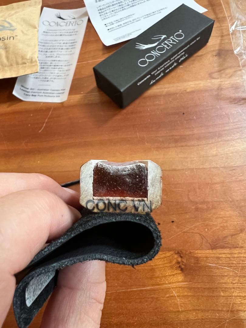 Leatherwood Bespoke Rosin “CONCERTO” 松脂