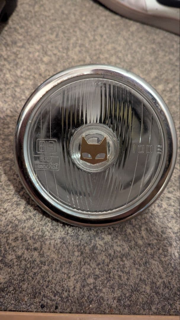 マーシャル 819 ヘッドライトレンズイエロー クリア