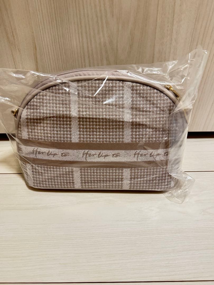 Jacquard Chain Pochette Herlipto バッグ