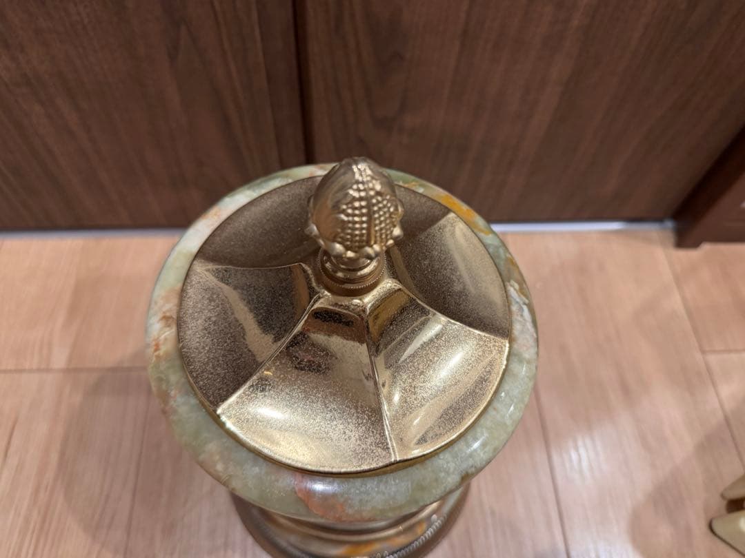 イタリア製オルゴール付き大理石シガレットケース葉巻入れ