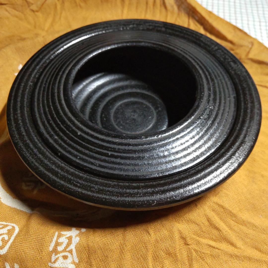 【未使用品】　人間国宝 釜師 第13代 鈴木盛久 (繁吉) 作　灰皿