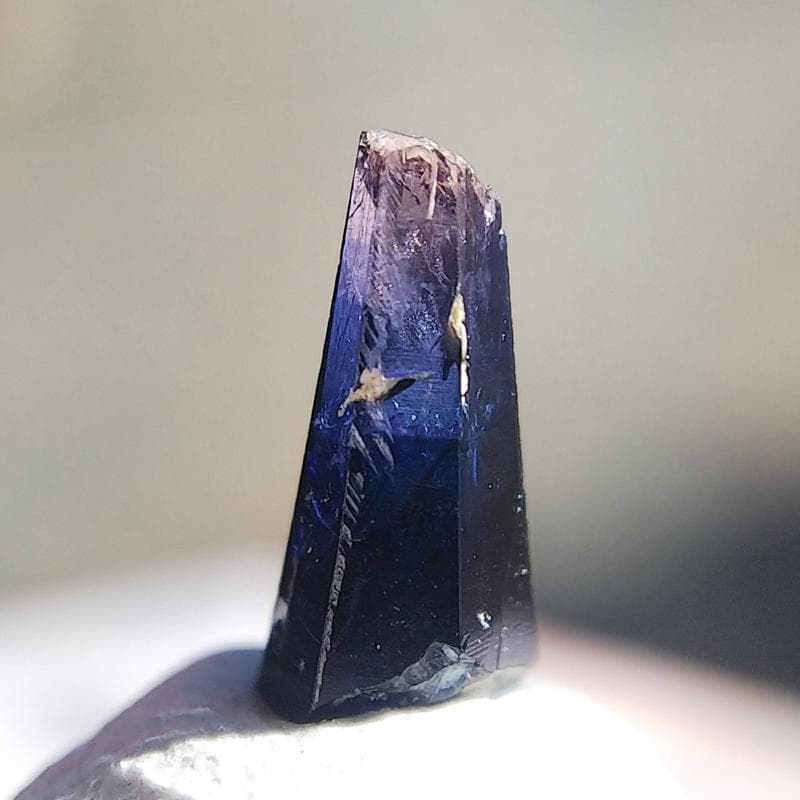 529 バイカラーサファイア 結晶 原石 ウィンザー産