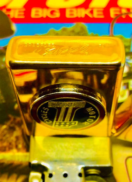 1979年♠︎赤丸No1マーク☆エナメル七宝スター&ストライプ☆AMFハーレー