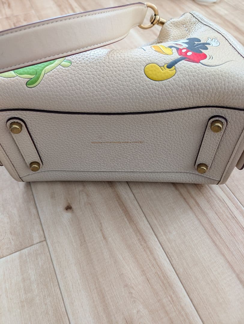 COACH × Disney 限定コラボ レザーバッグ 2WAY