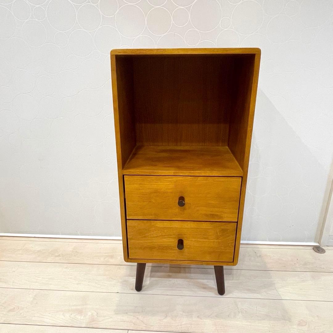 【弘益】KOKOA 天然木 キャビネット サイドチェスト 収納家具 北欧風