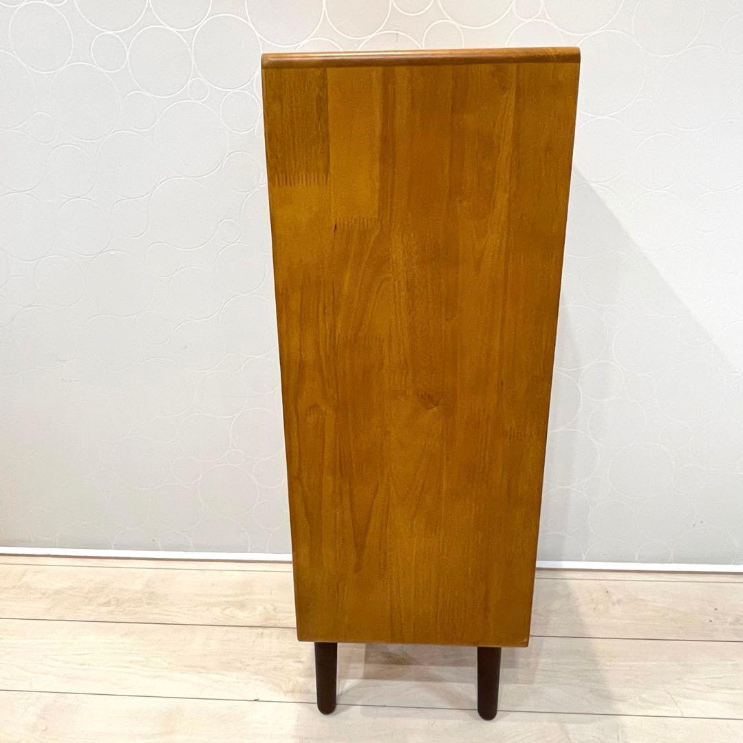 【弘益】KOKOA 天然木 キャビネット サイドチェスト 収納家具 北欧風