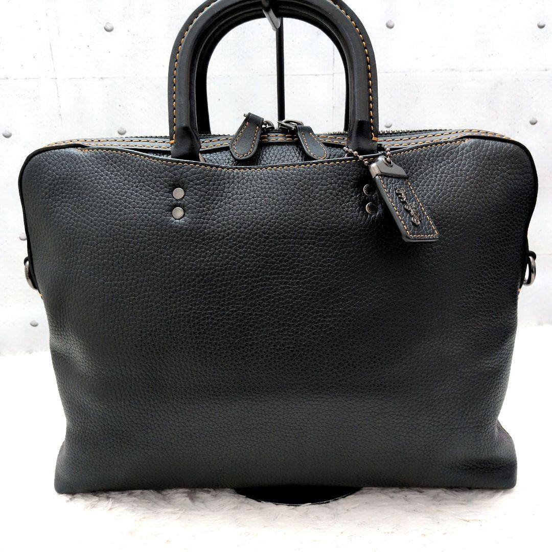 【極美品 レア】コーチ　ローグ　スリム　ブリーフケース　2WAY　ビジネスバッグ