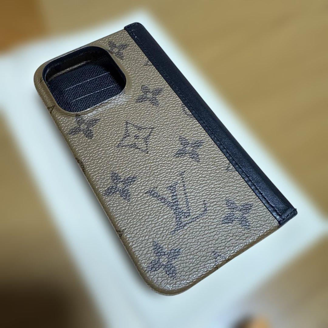 ミッチー LOUIS VUITTON 手帳型iPhoneケース