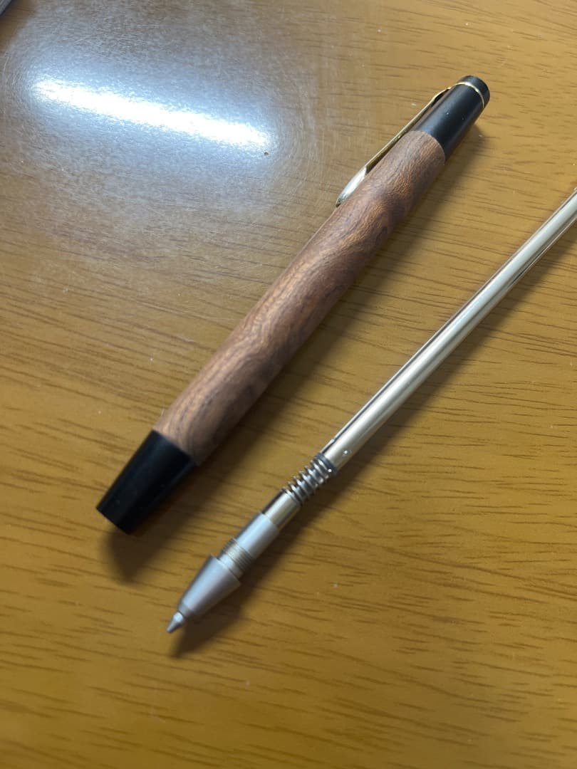 野原工芸 欅 けやき 旧型 シャーペン 固定式口金