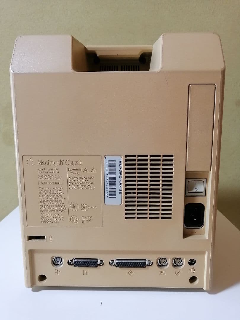 Apple Macintosh Classic デスクトップPC