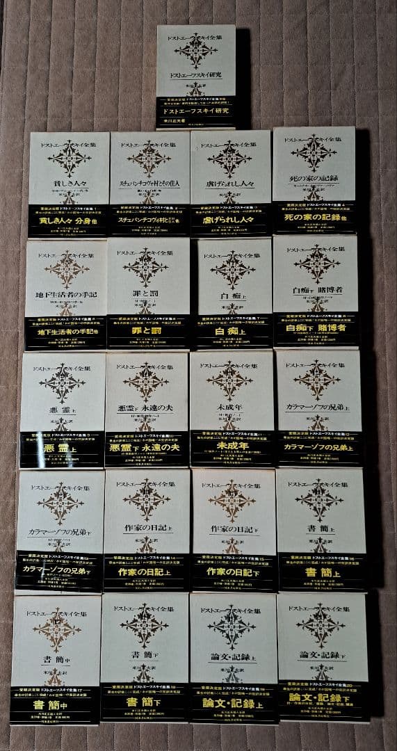 ドストエフースキイ全集全20巻別巻1