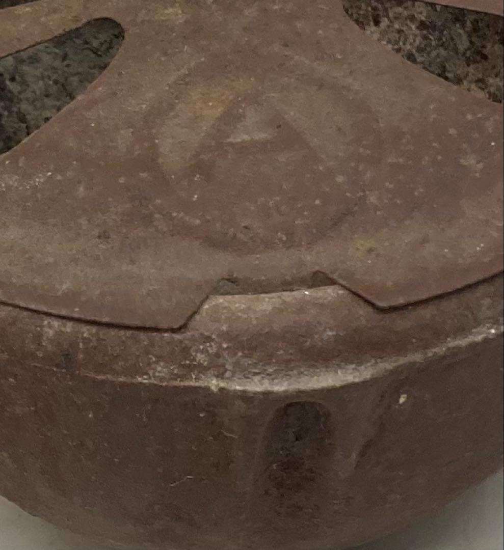 B315s 六角形回転安全炬燵　大正昭和レトロ　アンティック　中金具は鉄製