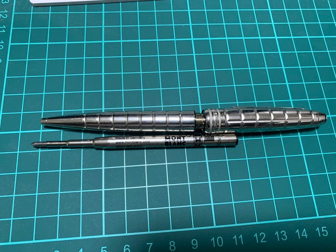 MONTBLANC マイスターシュテュック ソリテール プラチナプレート