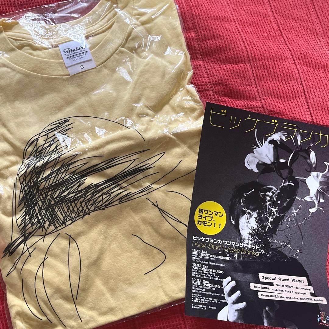 【超レア！】新品未使用品 ビッケブランカ 初ワンマンライブ グッズTシャ