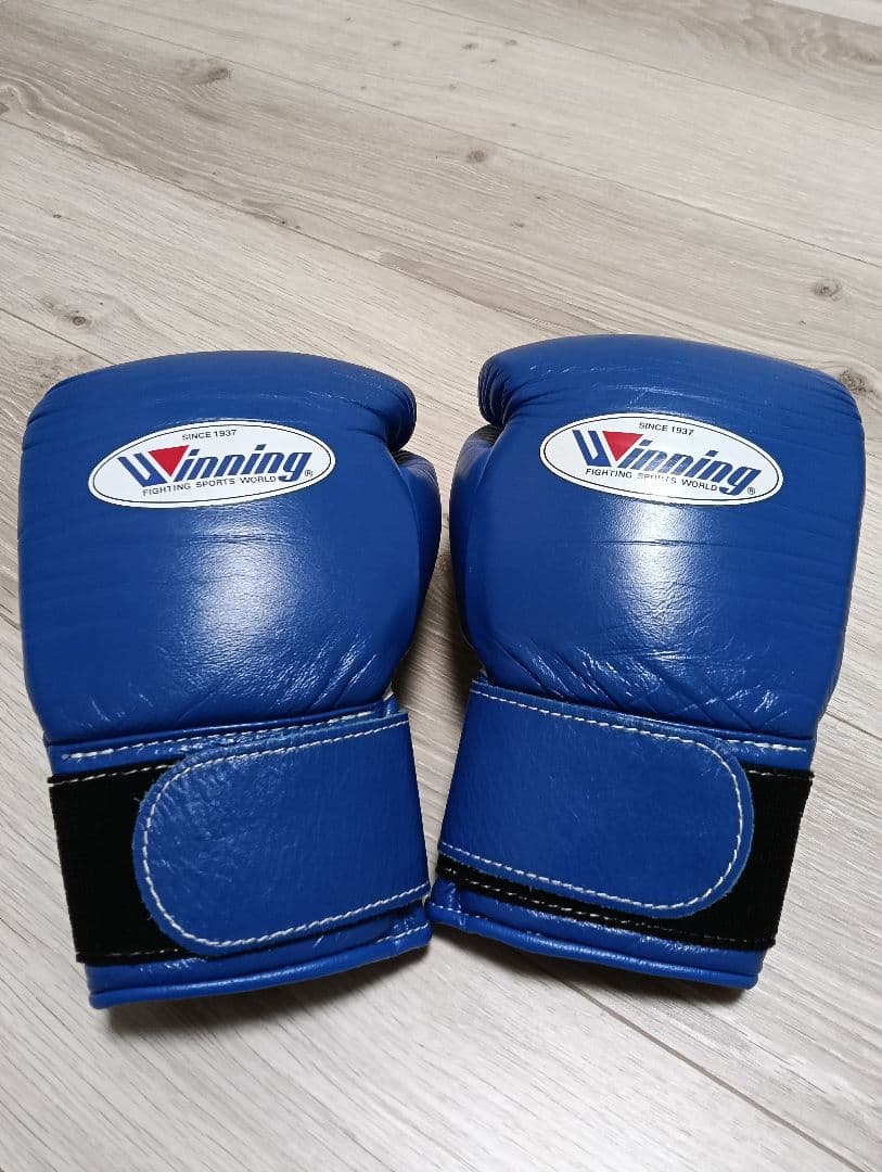 Winning ボクシンググローブ 8oz 青
