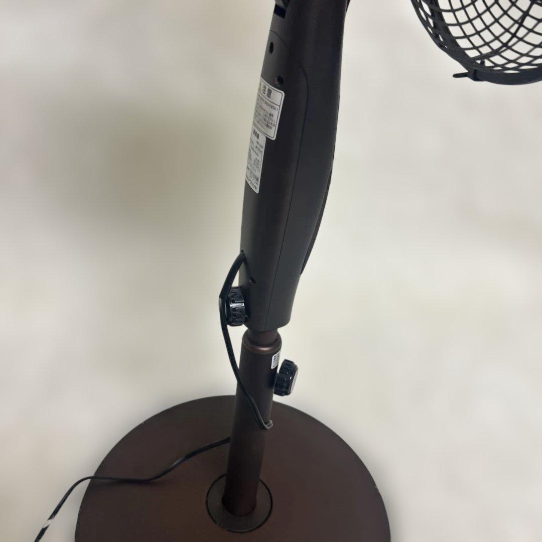 【美品】rir-350 ドウシシャ　扇風機　メタルブラウン　メタルファン