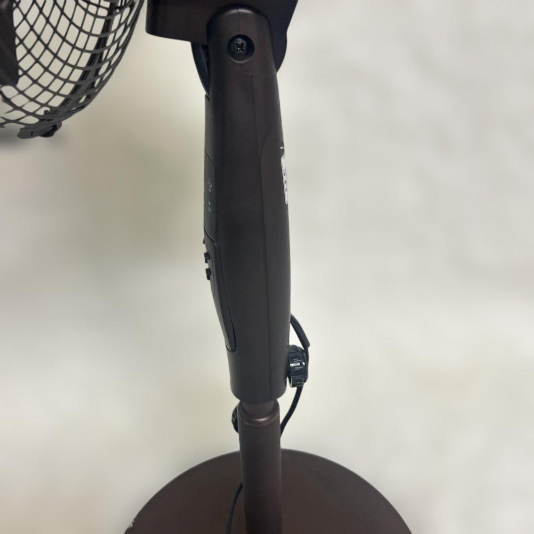 【美品】rir-350 ドウシシャ　扇風機　メタルブラウン　メタルファン