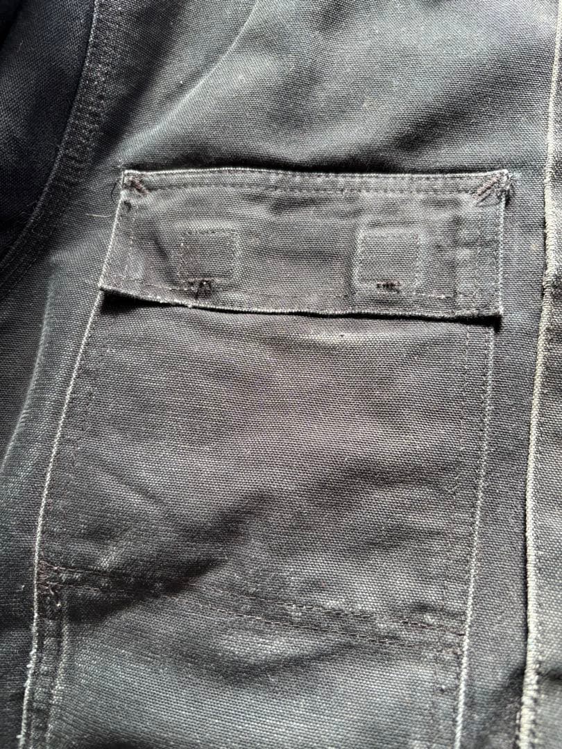 Carhartt ダークグリーン　ジャケット　コート　 コーデュロイ襟