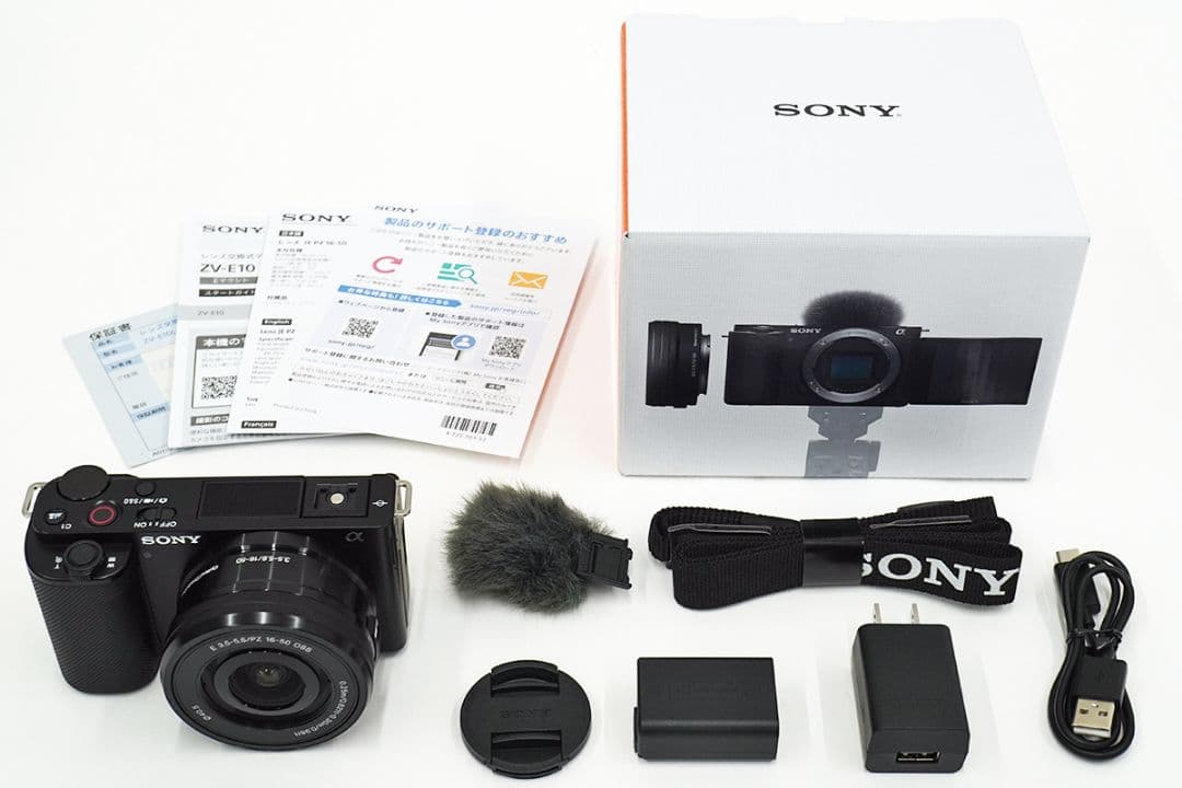 SONY ZV‑E10 パワーズームレンズキット