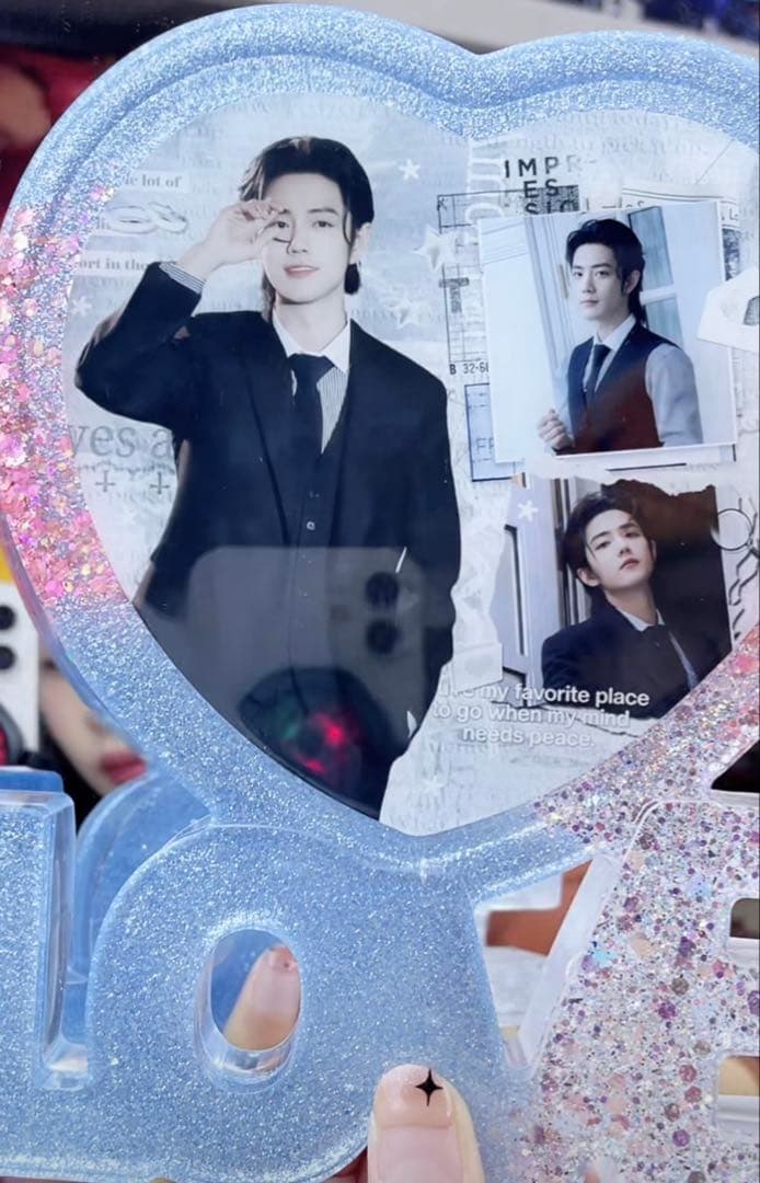 新作 肖戦 超大Loveスタンド　置物 5点セット❣️確認用❣️0110