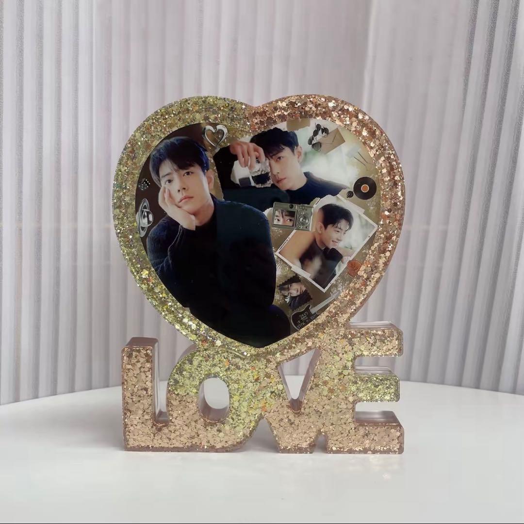 新作 肖戦 超大Loveスタンド　置物 5点セット❣️確認用❣️0110