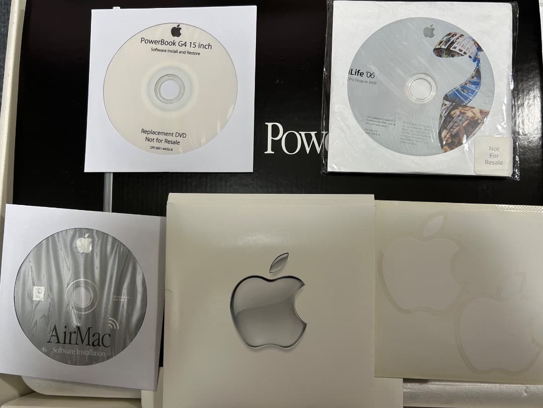 PowerBookG4 1Ghz 1Gb 60Gb SD OS9 最速 完動品