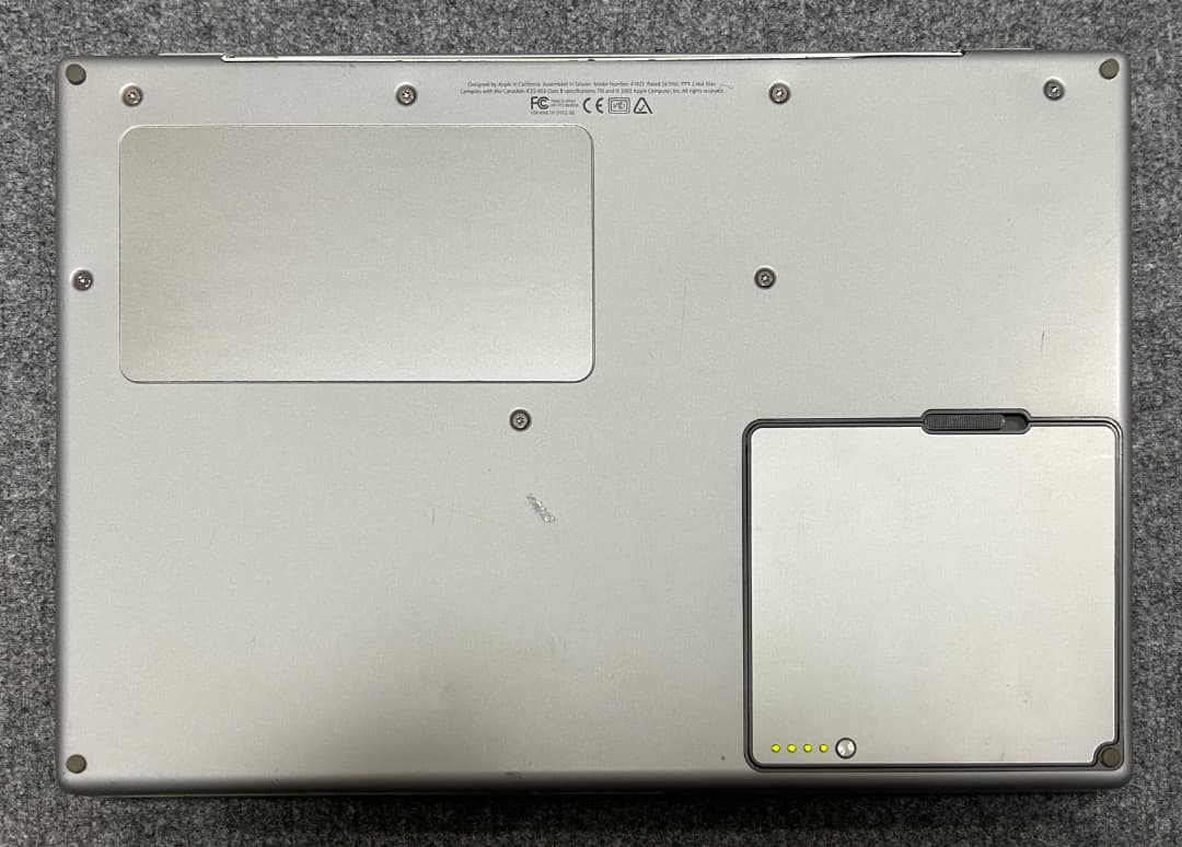 PowerBookG4 1Ghz 1Gb 60Gb SD OS9 最速 完動品
