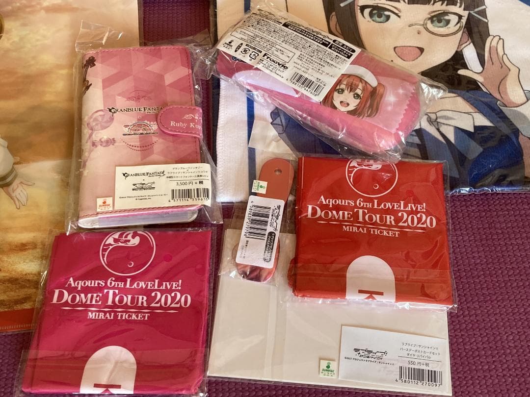 ラブライブ!サンシャイン!! 黒澤ダイヤ、ルビィ x西武ライオンズ 応援タオル等