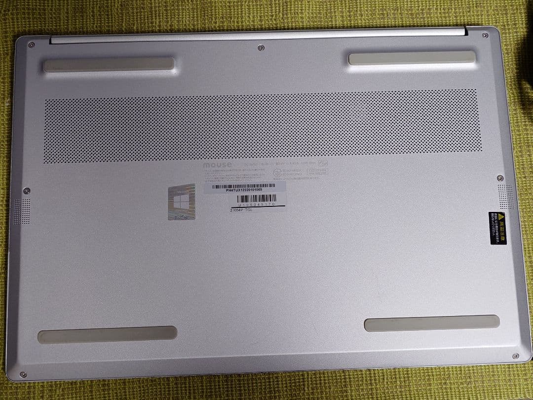 Windowsノート本体 Mouse DAIV 4P Core i7 16GB 512GB