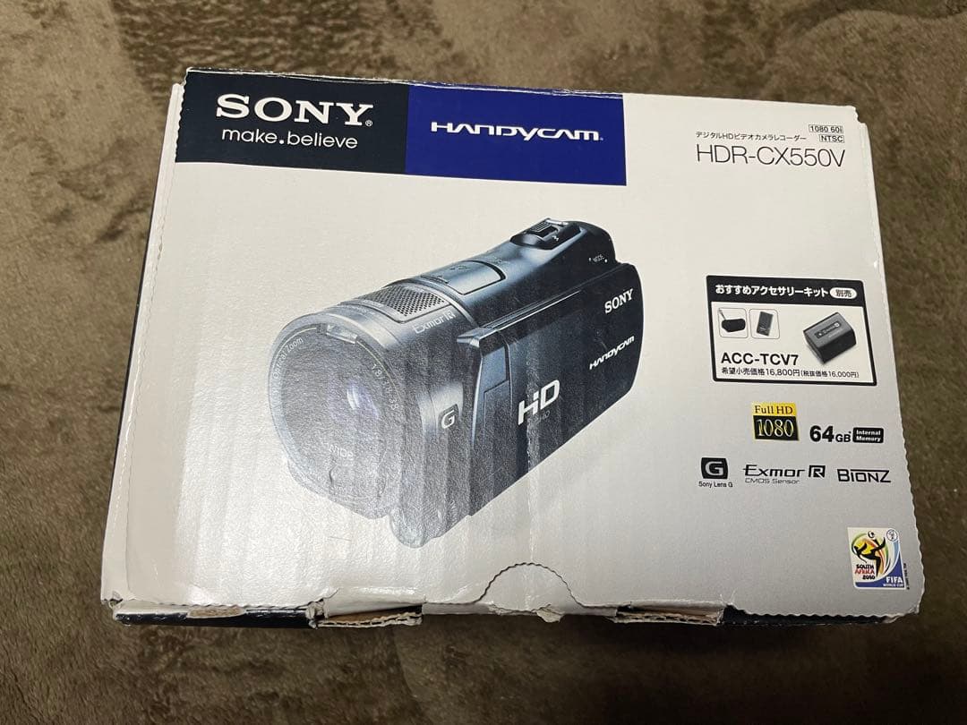 SONY HDR-CX550V ビデオカメラ 本体