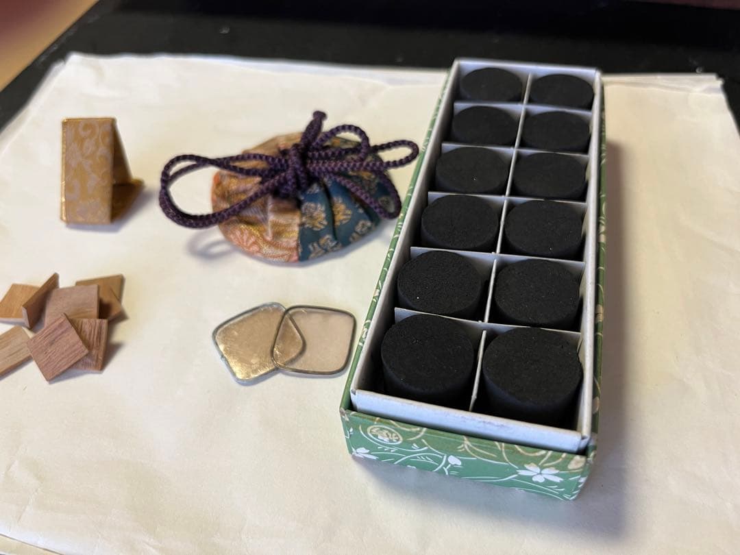 茶道具　香盆一式