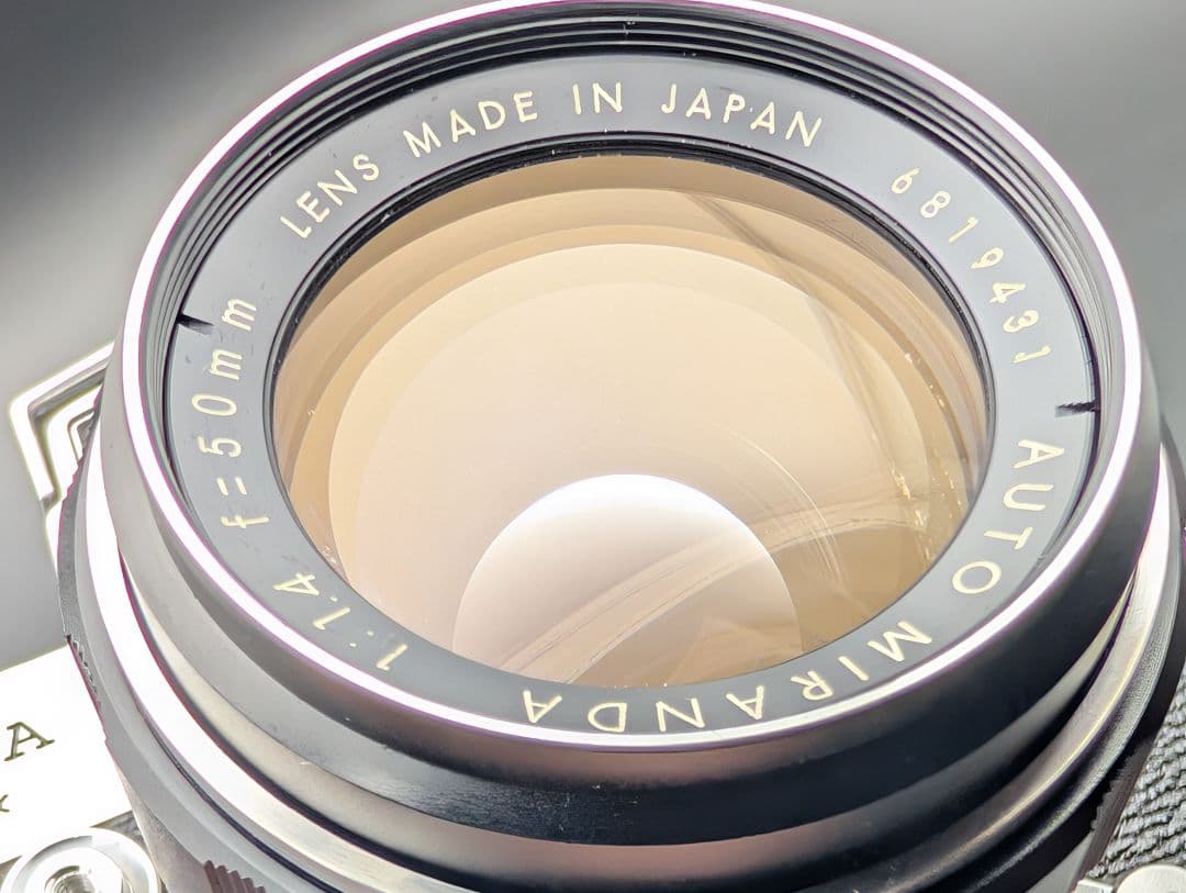 フィルムカメラ MIRANDA SENSOREX AUTO MIRANDA 50mm F1.4