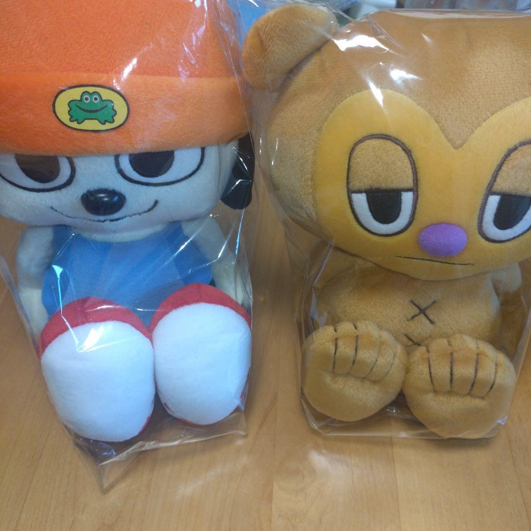 パラッパラッパー スーパージャンボぬいぐるみ 貯金箱 2001年製 タグ付き