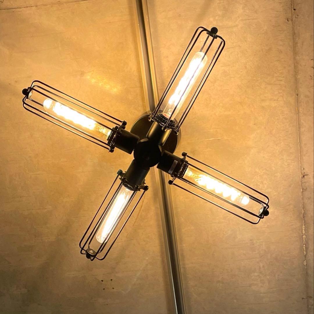 美品 ジャーナルスタンダードファニチャー シーリングライト ウィンチェスター4