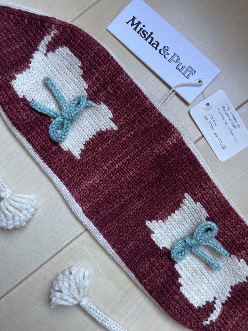 新品未使用　Misha&Puff Kitten Headwarmer
