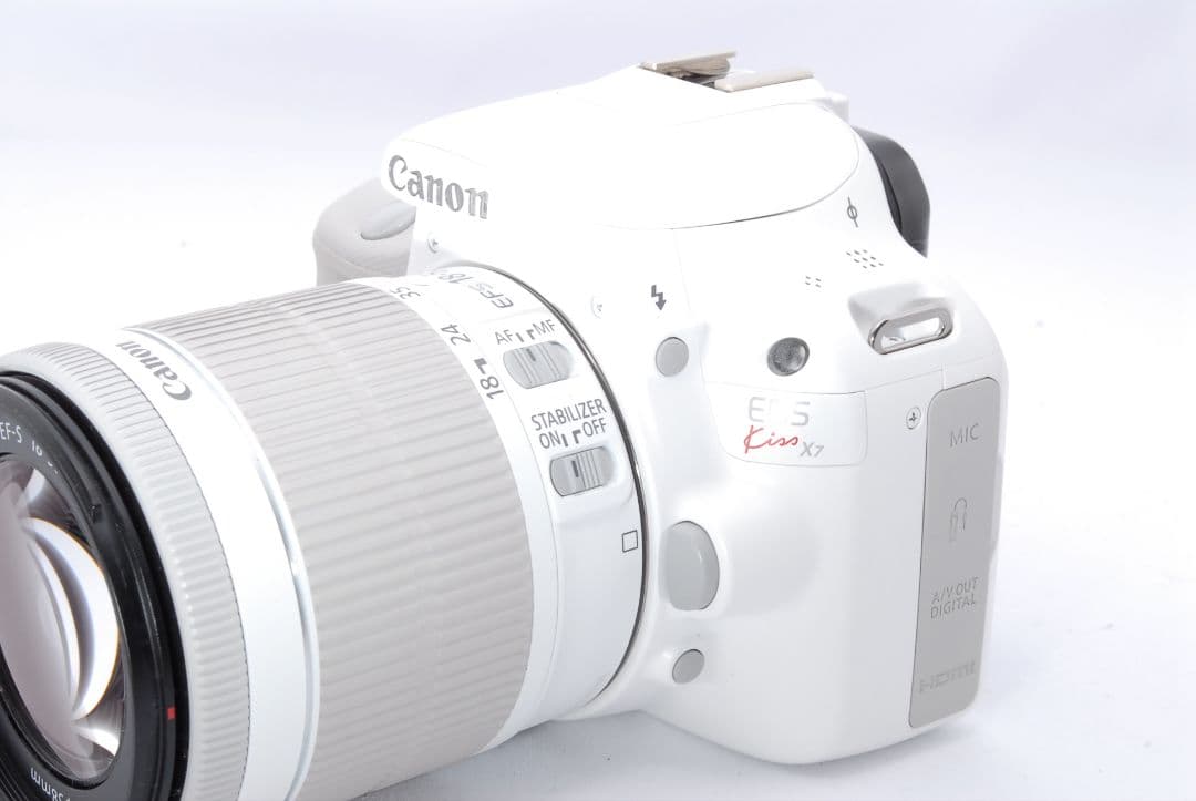 【❤ホワイト43❤】Canon EOS Kiss X7 ダブルレンズセット
