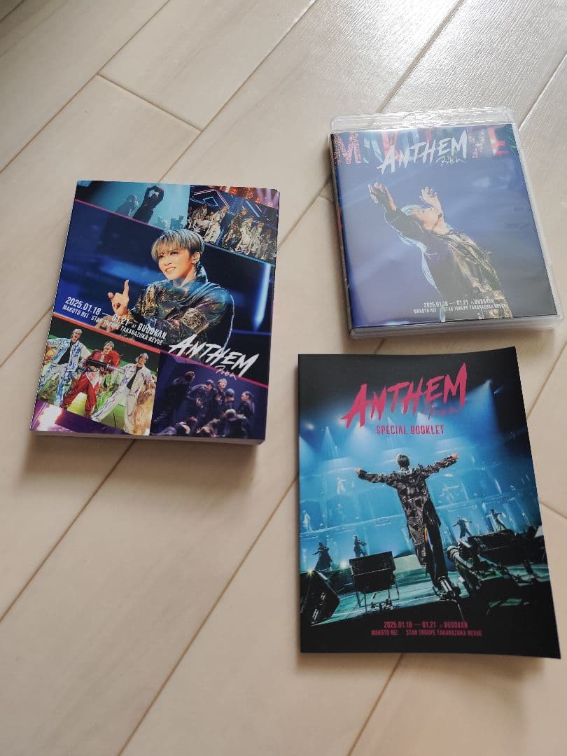 礼真琴/日本武道館コンサート『ANTHEM-アンセム-』〈2枚組〉ブルーレイ