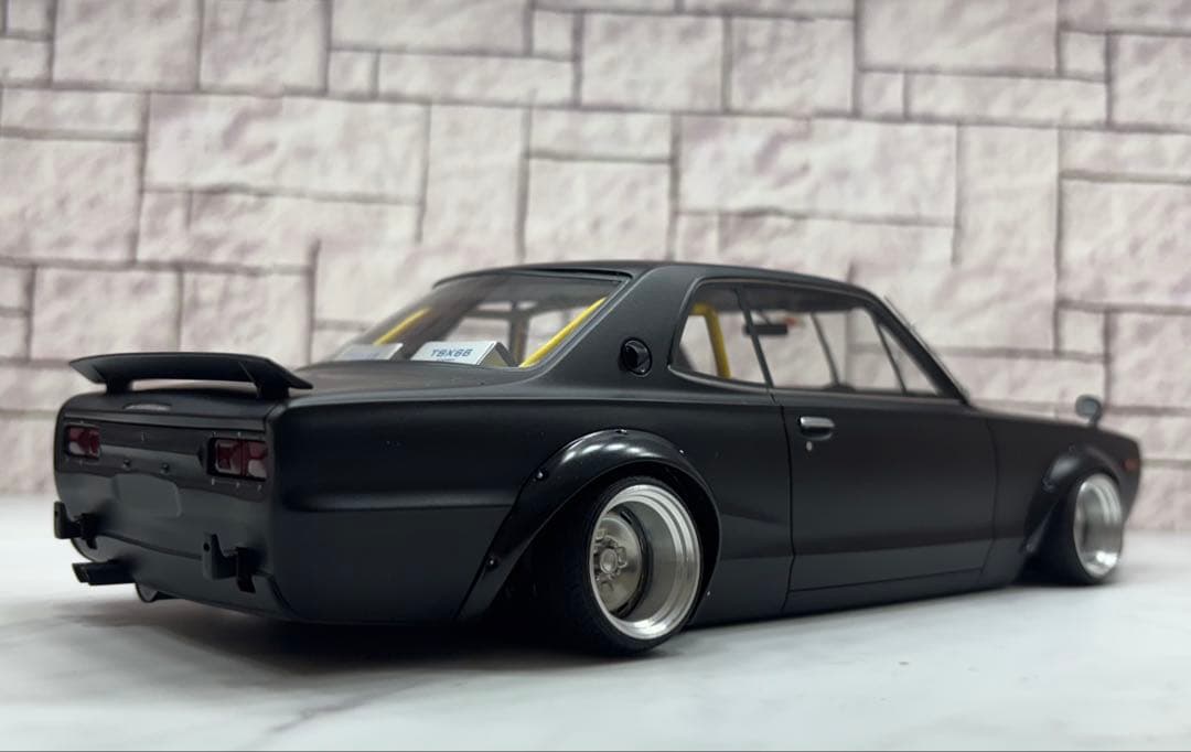 1/18イグニッションモデル ハコスカGTR 鉄ッチン深リムカスタム